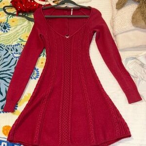 Knitted free people dress